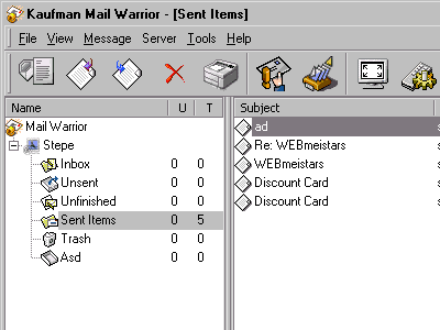 Kaufmansoft Mail Warrior